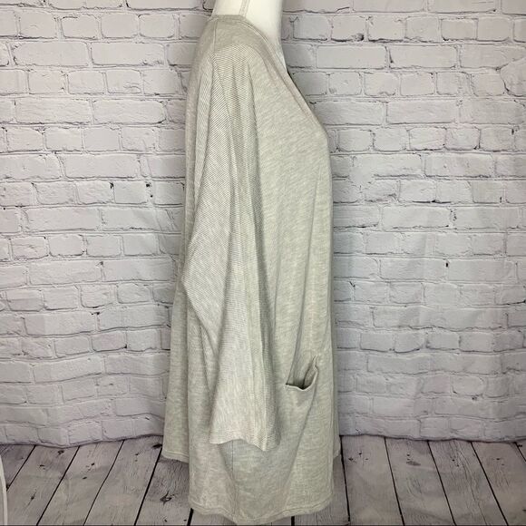 Donni. Ribbed sweater coat cardigan - Picture 6 of 10